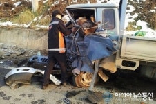 횡성 갑천면 교통사고, 80대 운전자 사망