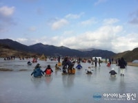 포항 상옥, 방학 맞아 썰매체험장 인기 짱