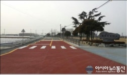 완주군 봉동주공 아파트~봉성초교 도로개설사업 완료