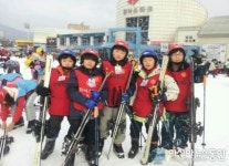 논산중앙초, 청소년 단체 대원 스키캠프 참가