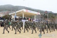 육군 53사단, 신병 170여명 교육수료식 개최