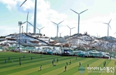 영덕 눈 덮인 산하에서 한판 승부를