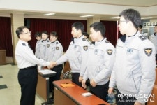 인천남동서, 신임순경과정(280기) 실습생 신고식