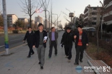 항가울로 보행환경 개선 사업추진 견인차 역할 톡톡히 해내 시선 집중