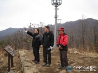 강성복 산청부군수, 산불감시초소 근무자 격려