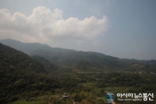 대만 양명산의 아름다운 자연경관