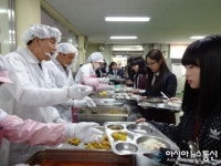 상주교육지원청, 친환경 학교급식지원센터 특별위생점검