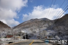 (강원 춘설) 강원 산간, 흰눈 온 겨울 풍경