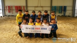 천전초등학교, 소년장사의 꿈 피어나는 씨름 한마당