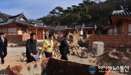 이강수 고창군수, 고창읍성 주변 문화체험거리 현장 방문