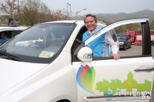 최대호 안양시장, 착한수레 현장체험 몸소 실천