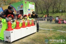 경산소방서, 은성유치원 이동안전체험교육 실시