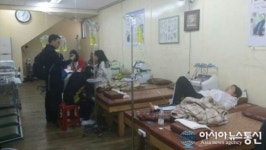 [진도 여객선 침몰]응급실에서 치료 받는 학생들