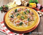 뽕뜨락피자, 뽕잎쌀 도우로 맛+영양 ↑