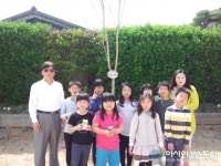 통영도산초 꿈과 희망을 키우는 나무 가꾸기 활동 전개