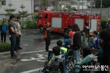 인천부평소방서, 인천은광학교 공공기관 합동소방훈련