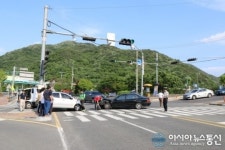 의령소방서, 의령읍 남천사거리 교통사고 구조활동
