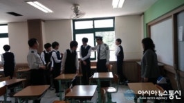 동해경찰서,  학교폭력 예방을 위한 교내 틈새순찰 실시
