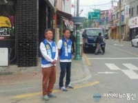 권재욱 영양군의원 후보, 아침 출근길 홍보 나서