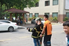 상계중학교, 소방공무원 진로직업 체험교육 받아