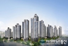 강남권 재건축단지 이주로 바라본 래미안 대치청실