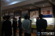 진주교육지원청 청동기문화박물관 장생도라지 방문