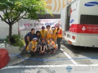 진해구 덕산동 적십자봉사회, 홀몸노인 등 이불빨래 봉사