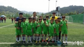 망경초 교육장배 동아리 축구대회에서 남자축구부 우승