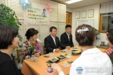 금파어린이집 방문한 나진구 중랑구청장