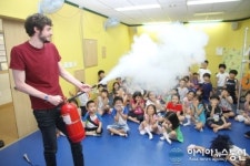 중랑소방서, 닥스어학원 어린이 대상 '소방교육' 진행