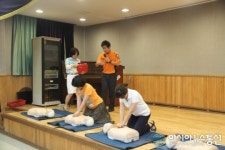 노원소방서, 태랑중학교 찾아가는 심폐소생술교육