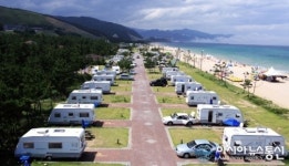 망상해변 제2 오토캠핑장 일부 개장