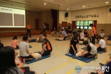 양천소방서, 신목중학교 응급처치 및 대피훈련 실시