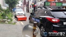 수원시 팔달구, 불법 주․정차 단속 홍보