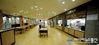충북대병원 ‘골든플레이트 푸드코트’ 오픈