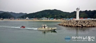 울진서 표류 모터보트 낚시객 긴급 구조