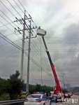 (속보) 울진 북면 22.09kV 고압선 낙하사고 발생