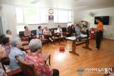 양천소방서, 경로당 소방안전교육 실시