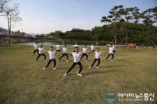 밀양아리랑건강 체조 개발