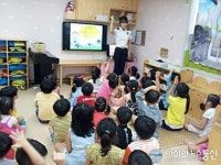 인천중부서, 영종도 구립중산어린이집 교통안전교육