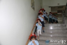 중랑소방서, 용마어린이집 화재 시 행동요령 교육