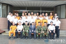 상주소방서 의무소방원 전역식 가져