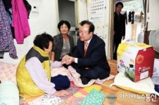 박보생 김천시장, 저소득 세대 및 복지시설 위문