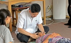 울진 신림마을 덮힌 울산 소리교회봉사단 나눔사랑