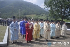 문경서 의병장 운강 이강년 선생 향사 봉행