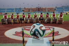 상주VS 제주...송옥경 국악교실 난타공연