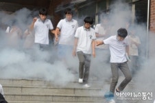 서대문소방서, 명지중학교 소방교육 실시