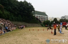 인천남동소방서, 신명여자고등학교 공공기관 합동 소방훈련