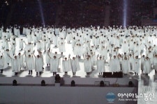 [인천AG]개회식 공연 순백색 물결