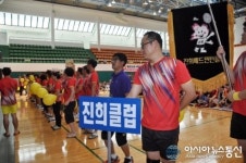 ‘용원서병원장배 진해배드민턴대회’, 진희클럽 입장